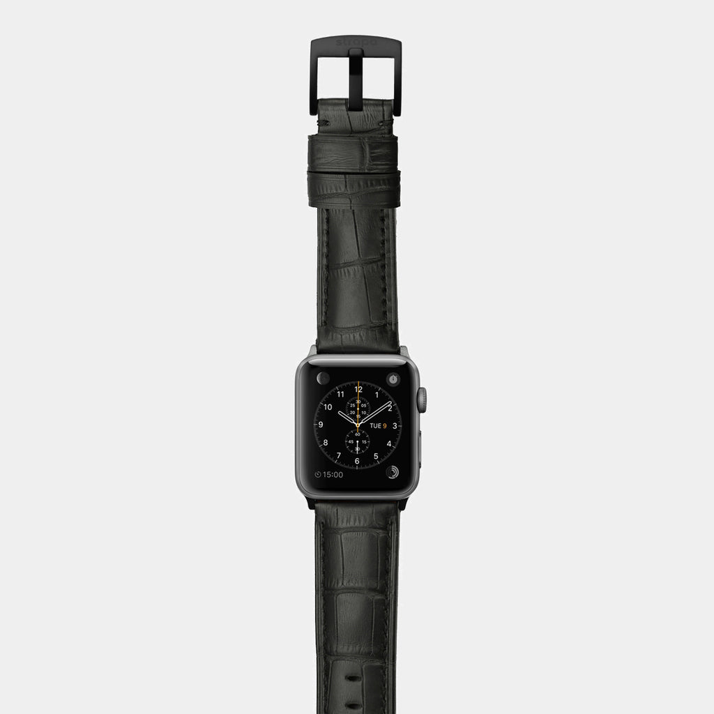 Crocodile apple outlet watch band